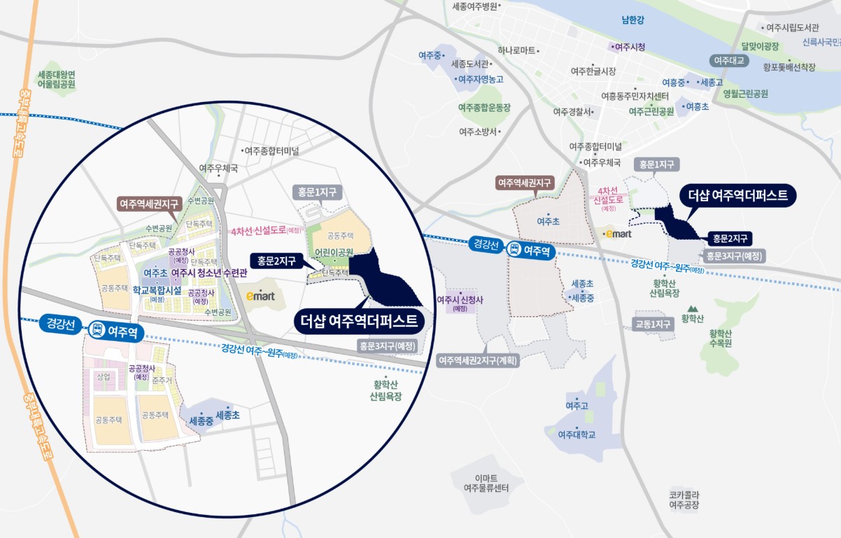 더샵 여주역더퍼스트 단지 사진